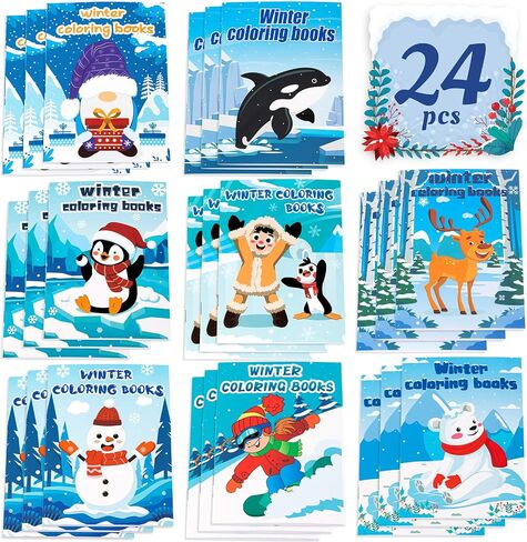 90shine 24PCS Coloring Books for Ages 2-4 3-5 4-8, Spring Easter Party Favors in Bulk Basket Stuffers in Kuwait