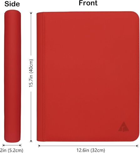 حافظة Rayvol Toploader Binder، تحمل أكثر من 300 من Toploader، ألبوم تخزين بطاقات التحميل العلوي 9 جيوب، جيوب مزدوجة الجوانب بدون حلقات للبطاقات في أجهزة تحميل علوية 3 × 4 بوصة in Saudi Arabia