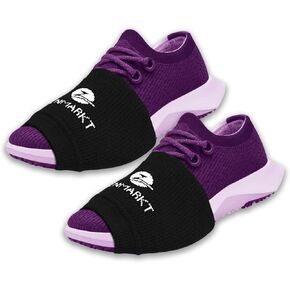 Zenmarkt Dance Socks Over Dancers - Improve Pivots and Turns - Protect Your Ankles and Knees While Dancing with Style on Wood Floors, 4-Pairs Pack
