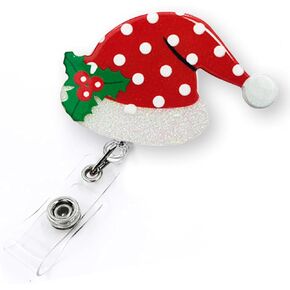 Baby Feet Badge Reel Retractable for L&D Nurse, Labor and Delivery Nurse, NICU Nurse, Midwife & Obstetrics Nurse | Cute OB/GYN Baby Badge Holder with Alligator Clip & 24" Durable Nylon Cord | Acrylic