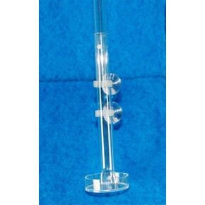 Feeder Tube and Plate for Shrimp Fish, Length Adjustable, Easy Use and Clean