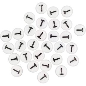Colourful Beads 26 Letter Bead for Bracelet Making Kit Anklets Necklace Jewelry Earring Making DIY Crafts Hair Braiding Key Chains Ornaments Decorations Birthday (Mixed Color 1)