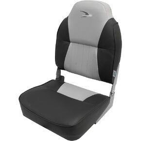 Wise 8WD640PLS-661 Lund Style High Back Boat Seat, Grey/Red in Saudi Arabia