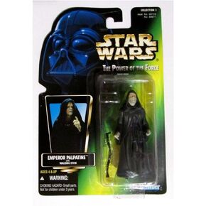 Star Wars Action Figure Power of the Force - Emperor Palpatine with walking stick