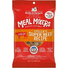 Stella & Chewy's Freeze Dried Raw Chewy’s Chicken Meal Mixers – Dog Food Topper for Small & Large Breeds – Grain Free, Protein Rich Recipe – 3.5 oz Bag