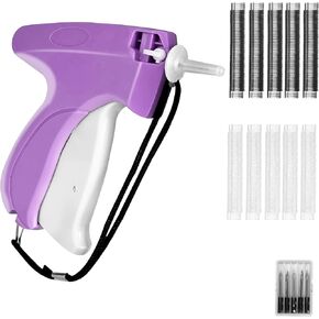 Stitch Gun for Clothes, Clothing Stitch Gun, Tagging Gun for Clothing, Stitchy Gun for Clothes, Quick Stitch Sewing Gun Kit with 6 Needles and 1000 Fasteners