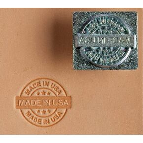 Craftool 3-D Stamp Round Made in USA Tandy Leather 8696-00