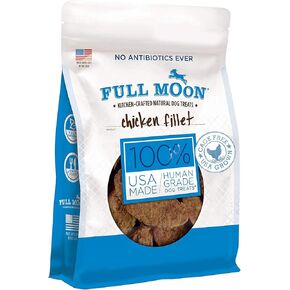 Full Moon Chicken Fillet Healthy All Natural Dog Treats Human Grade Made in USA 48 oz
