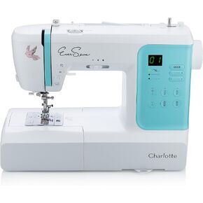 EverSewn Charlotte: 80-Stitch Computerized, Professional Quilting & Free Motion Features-Beginner to Expert Sewing Machine