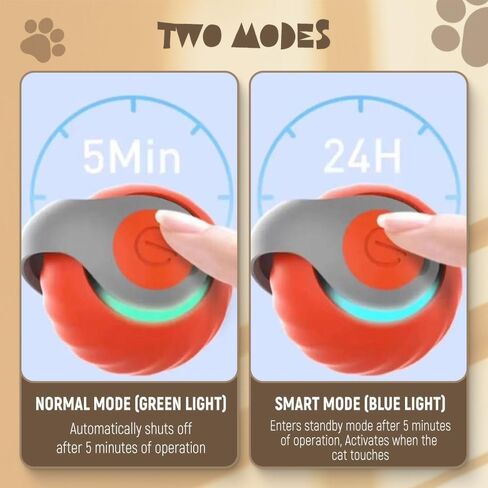 Speedy Tail 2.0, Speedy Tail Cat Toy, Interactive Cat Toys for Indoor Cats, Smart Interactive Cat Toy Balls, Automatic Moving Cat Toy Ball, Self Rolling Cat Toy Ball with Tail (Blue) in Saudi Arabia