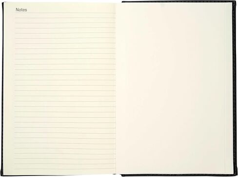 دفتر العناوين | غطاء جلد صناعي ناعم مبطن إيطالي | صفحات ذات حواف ذهبية مذهبة | مؤشر 22 خطوة | الحجم: 5.5 × 8 بوصة in Kuwait