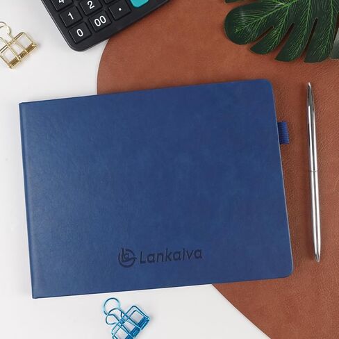 Accounting Ledger Book - Ledger Books Bookkeeping for Personal & Small Business Accounting, Expense Tracker Notebook for Expenses, Deposits & Balance, B5 Log Book for Business Essentials, Navy Blue in Saudi Arabia