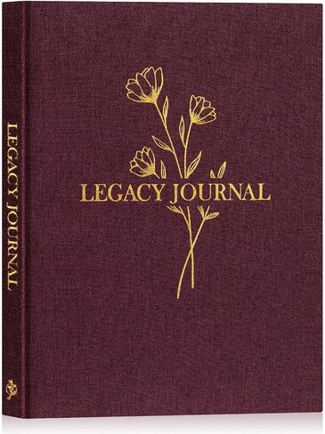 كتاب مجلة Lanpn Grandparents Legacy Journal مع المطالبات، أخبرني بكتاب ذكريات قصة حياتك لملء كتاب الذاكرة العائلية لقصة الأم، مجلة تذكار للأجيال، هدية للجد والجدة، بيج in Saudi Arabia