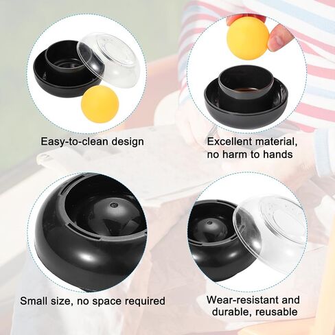 PATIKIL 3 Inch Dia Finger Wet Sponge, 2 Piece Finger Damper for Bank Counting Papers Bills Documents Black in Saudi Arabia