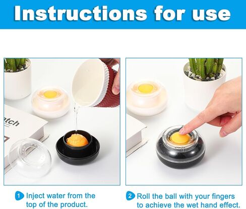 PATIKIL 3 Inch Dia Finger Wet Sponge, 2 Piece Finger Damper for Bank Counting Papers Bills Documents Black in Saudi Arabia