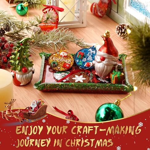 LET'S RESIN Resin Tray Molds, Small Rectangle Silicone Molds for Resin, Epoxy Resin Molds for Serving Tray, Resin Art, Resin Casting, DIY Jewelry/Cups/Makeup/Candy Storage Tray, Home Decor Crafts in Kuwait