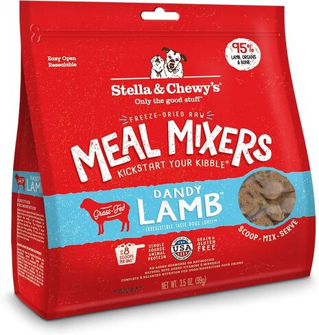 Stella & Chewy's Freeze Dried Raw Chewy’s Chicken Meal Mixers – Dog Food Topper for Small & Large Breeds – Grain Free, Protein Rich Recipe – 3.5 oz Bag in Saudi Arabia