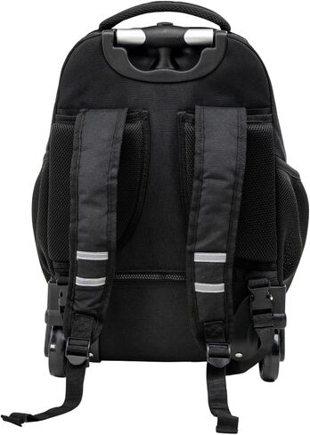 Rolling Trolley Backpacks | 38 L | Laptop Backpack | Multi-Pockets Convertible Aluminum Rod Luggage Bag for Office Travel (Puppy) in Saudi Arabia