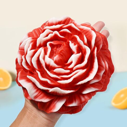 Very Large Peony Flower Candle Mold Soap Mold Peony Silicone Resin Mold, 6.5 Inch 3D Silicone Candle Mold for Candle Soap Making, Silicone Flower Mold for Candle Wax Clay Resin Making Wedding Decor in Saudi Arabia