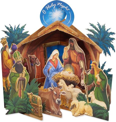American Greetings Religious Pop Up Christmas Card (Spirit of the Season) in Saudi Arabia