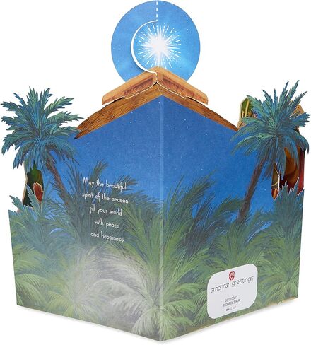 American Greetings Religious Pop Up Christmas Card (Spirit of the Season) in Saudi Arabia
