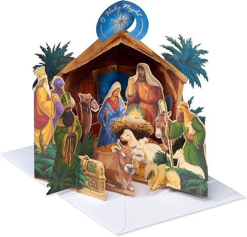 American Greetings Religious Pop Up Christmas Card (Spirit of the Season) in Saudi Arabia