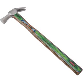 Farrier Driving Hammer, Farrier Tool Care Hammer with Wooden Handle Professional Horse Shoe Hoof Farrier Octagon Nail Driving Hammer for Horse Shoeing