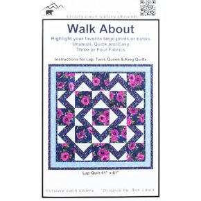 Walk About Pattern, Multicolor