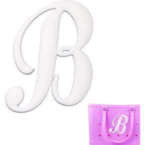 Decorative Lettering for Bogg Bag, Alphabet Letters Decor Letter Charms for Bogg Bag Accessories Alphabet 3D Letters to DIY Handbag