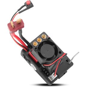 HAIBOXING 1/12TH 1/16TH Scale RC Cars Part Receiver, Brushless RC Truck Spare Parts Brushless ESC/Receiver with Cooling Fan Apply to 903A & 16890A (E785)