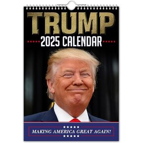 // Donald Trump - 2025 Wall Calendar (Full Colour, A4 Size)