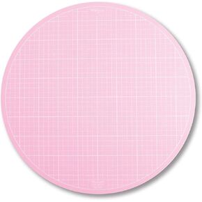 Pink 10" Rotating Cutting Mat EPP English Paper Piecing Patchwork Sewing Quilting self Healing