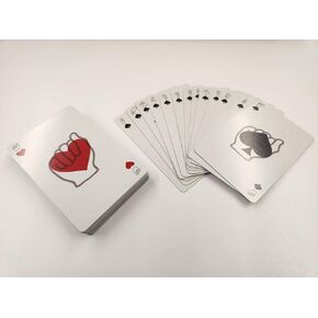 American Sign Language Playing Cards | ASL Handshapes, Standard Size Deck - Learn ASL While Having Fun!