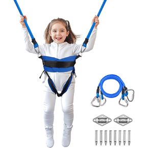 Bungee Jumping Kids for Home. Bungee Fitness Swing at Home, Suitable for Indoor and Outdoor Play Bungee Playground Set