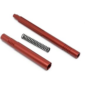 Alloy Comp Center Slider Driveshaft for Arrma 3S Granite Vorteks Senton Big Rock Typhon Vendetta 4S KRATON Outcast MEGA Infraction Granite Senton Typhon Upgrade Parts (Red)