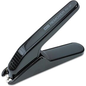 Max RZ3F Heavy-Duty Staple Remover, Black