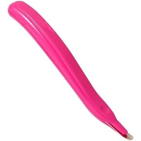 Pink Portable Staple Remover, Staple Puller Tool Magnetic Head Staple Removal Tool Handheld Staple Puller, Pen Type Staple Remover Binding Supplies School Office Home，Staplers and Punches