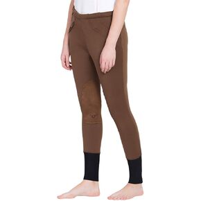 TuffRider Ladies Unifleece Pull On Winter Breeches, Black - Size 24