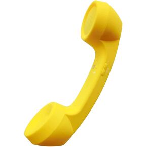 Retro Phone Handset with Wireless Bluetooth and USB Handsets for Cell Phones Radiation-Proof Comfortable Call (Black)