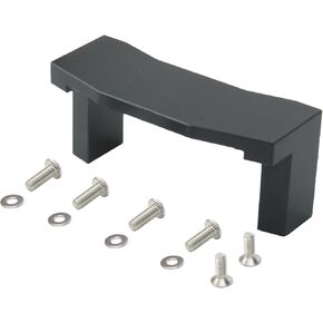TT02 Aluminum Servo Mount for Tamiya 1/10 RC Car TT-02 54977 Chassis Upgrades Replace Parts（Black）