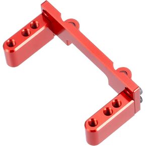 Aluminum Adjustable Servo Mount for 1/24 RC Crawler FMS FCX24 Upgrade, Red