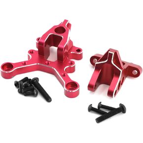 Front & Rear Center Brace Mount Upgrade for Arrma 1/8 Kraton, Outcast, Notorious, Talion 6S BLX, 1/7 Felony, Infraction, Mojave 6S BLX, Limitless, Mojave Roller - Replacement #ARA320500 (Red)
