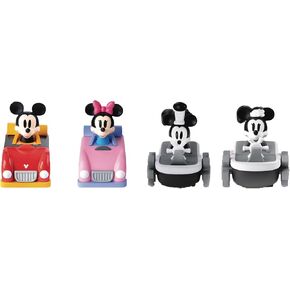 Beast Kingdom Classic Mickey PBC-003SP Pull Back Car Series (D100 Ver.) 4-Piece Set
