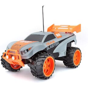 Maisto Tech R/C 1:16 Scale 2.4 GHz Off-Road Dune Blaster, Gray/Orange