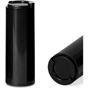 Basics - Coin Holder (Plastic - Black) Tube Holds 40 Plus Coins Quarter or Dollar Billiard Accessory Dispensers