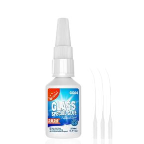 30g Ceramic Super Glue for Porcelain and Pottery Repair - Quick-Dry, Heat-Resistant & Waterproof Glue for Porcelain, Pottery & DIY Crafts