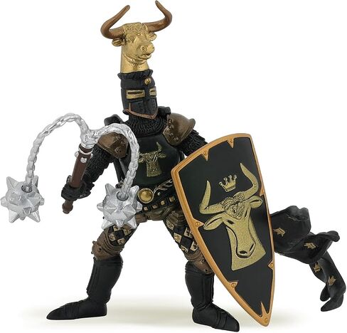 Papo Weapon Master Bull Toy, Black/Gold in Saudi Arabia
