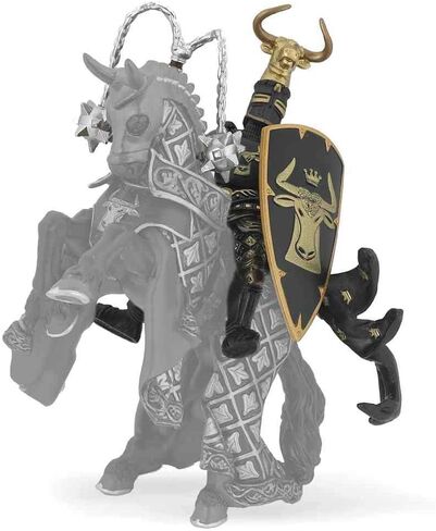 Papo Weapon Master Bull Toy, Black/Gold in Saudi Arabia
