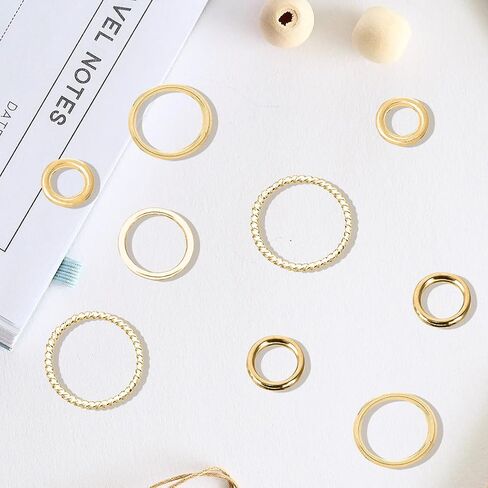 Silver Color Closed Jump Rings for Necklace Bracelet Jewelry Making(6mm-100) in Saudi Arabia