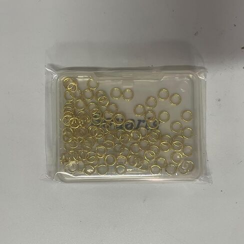 Silver Color Closed Jump Rings for Necklace Bracelet Jewelry Making(6mm-100) in Saudi Arabia